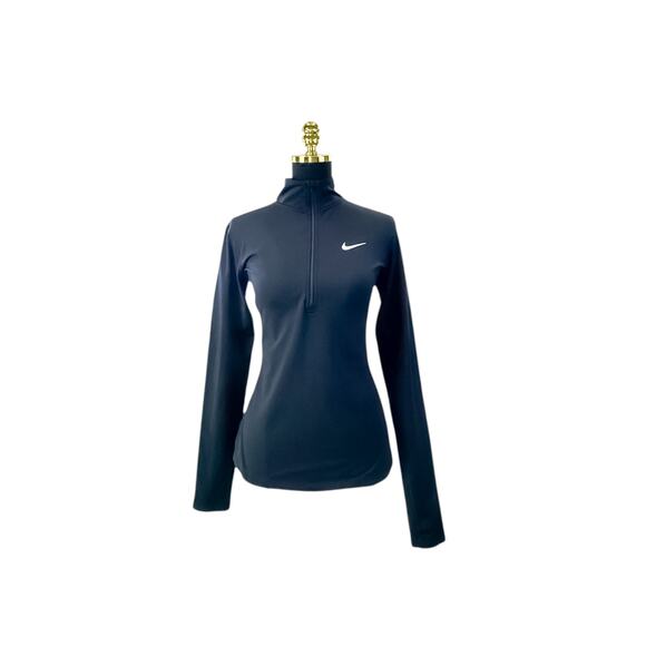Nike Dri-FIT Quarter Zip Long Sleeve Top - Women's M - Picture 1 of 6